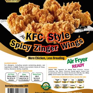 KFC Style Zinger Wings