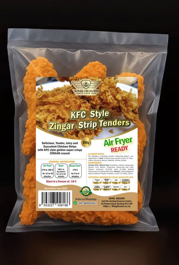 KFC Style Zinger Strip Tenders