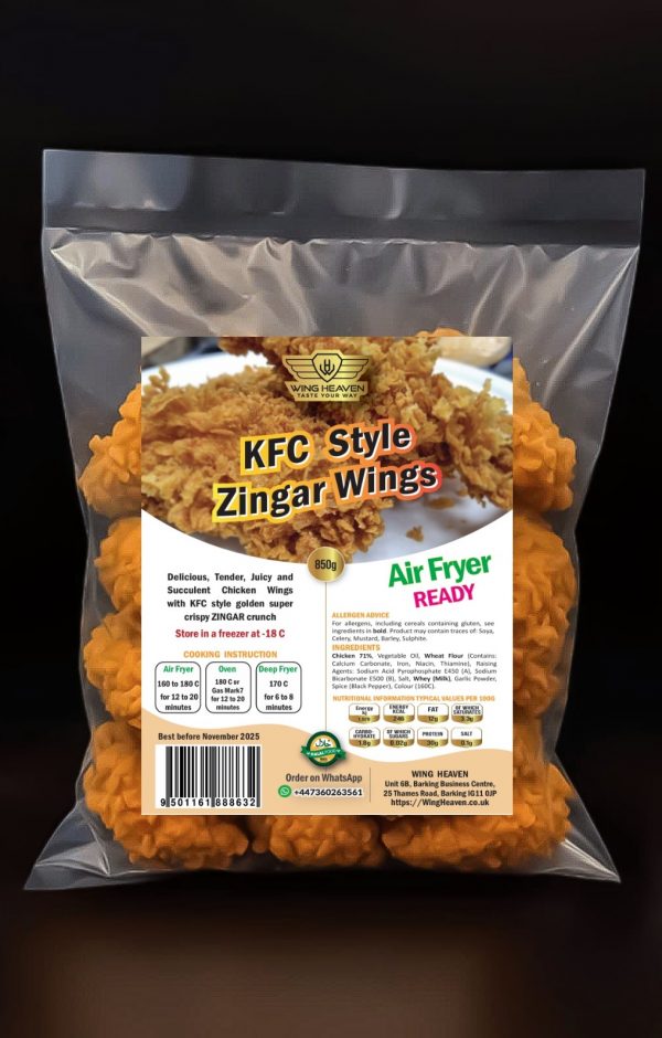 KFC Style Zinger Wings